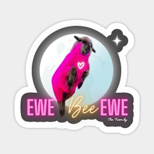 Ewe Bee Ewe Sticker